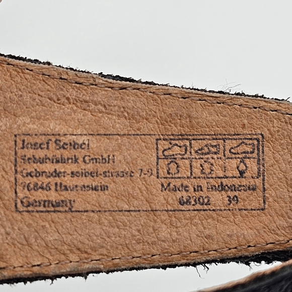 Josef Seibel Sunny 02 Back Strap Sandals 8 (39) - Picture 15 of 16